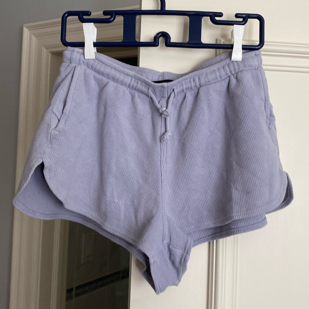 Brandy Melville Lavender/Light Blue Shorts